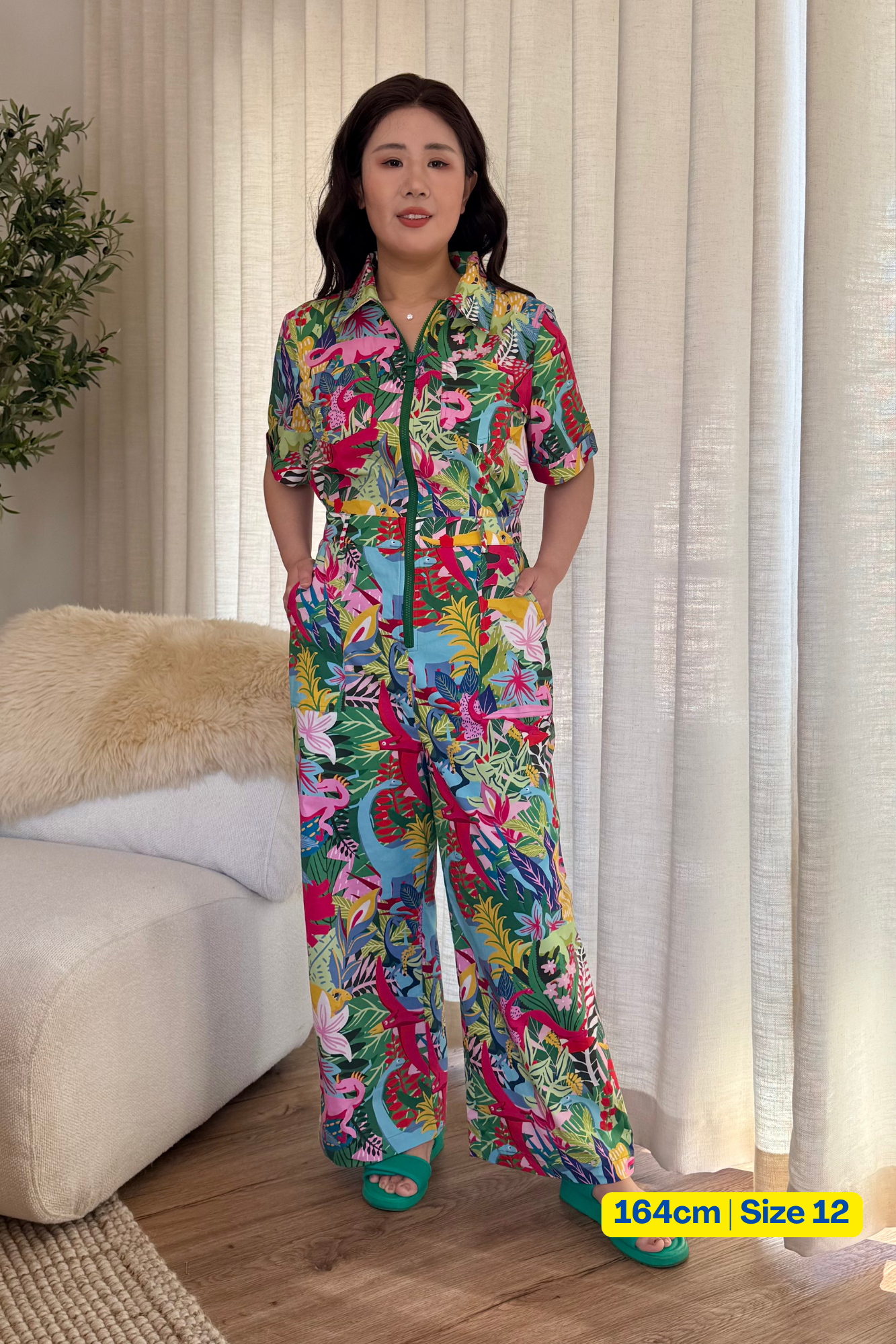 Dino Party Jumpsuit - New Cut