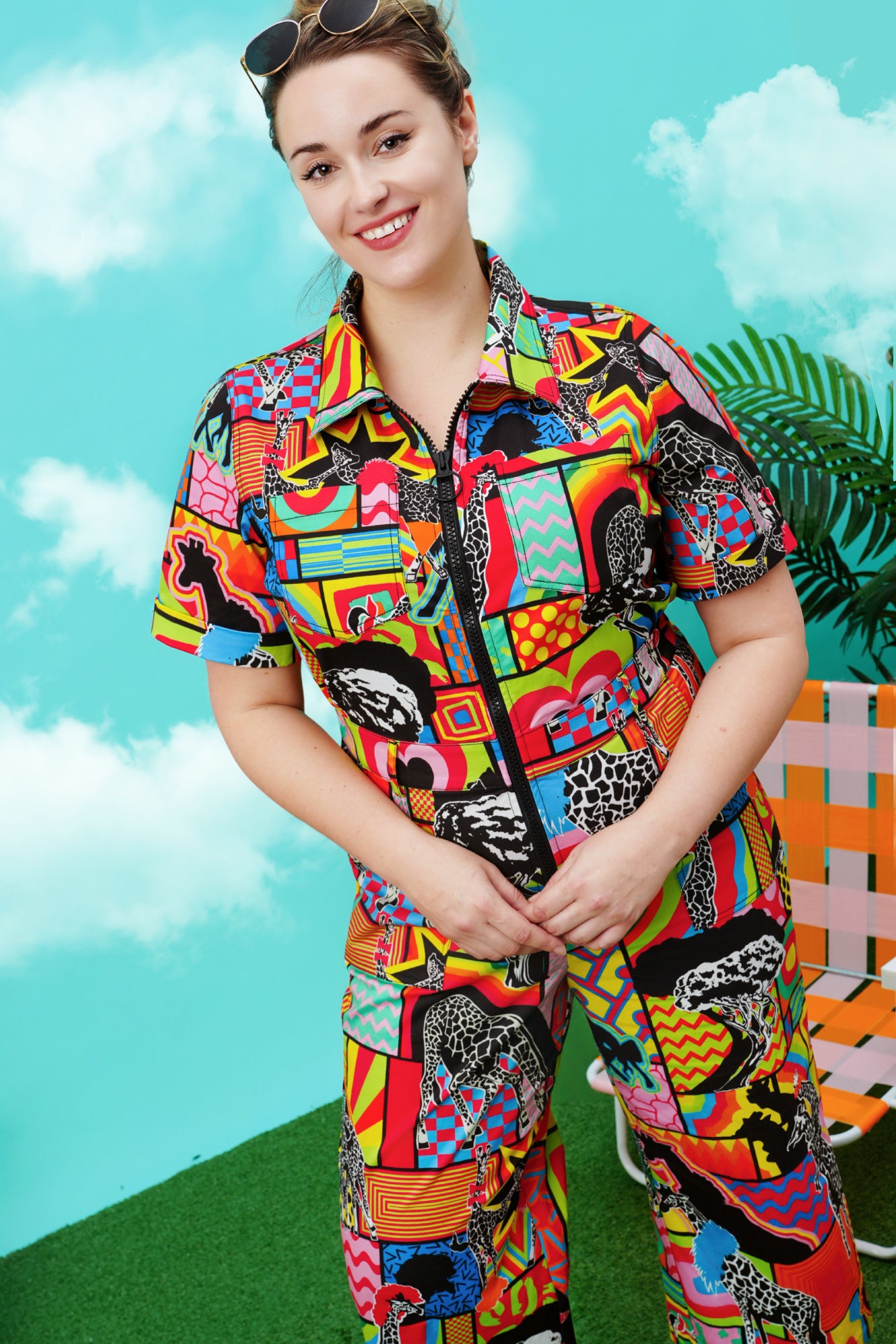 Giraffe-Topia Jumpsuit