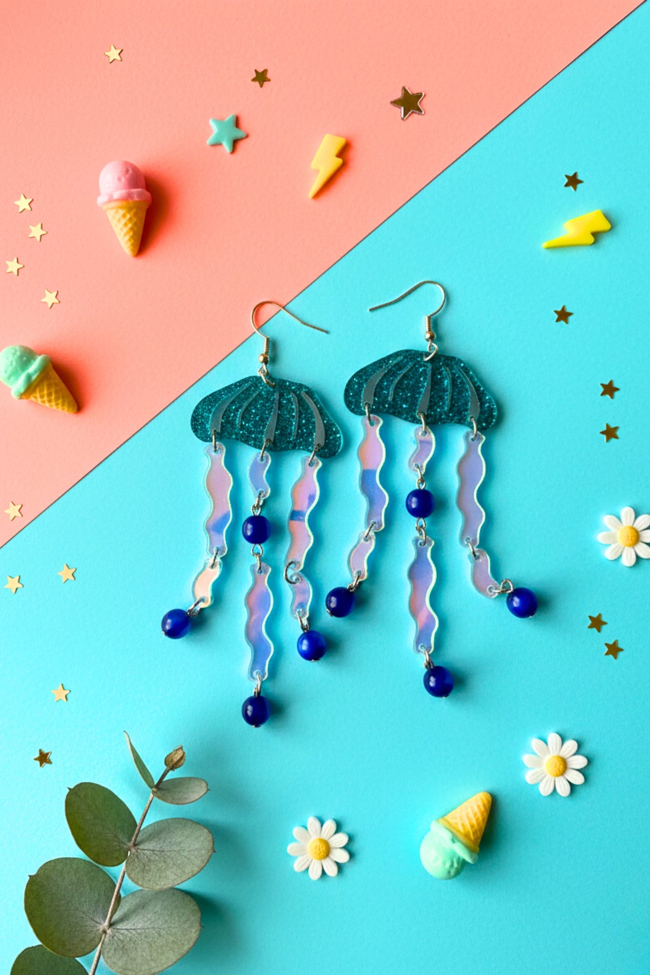 Jellyfish Dangle Earrings