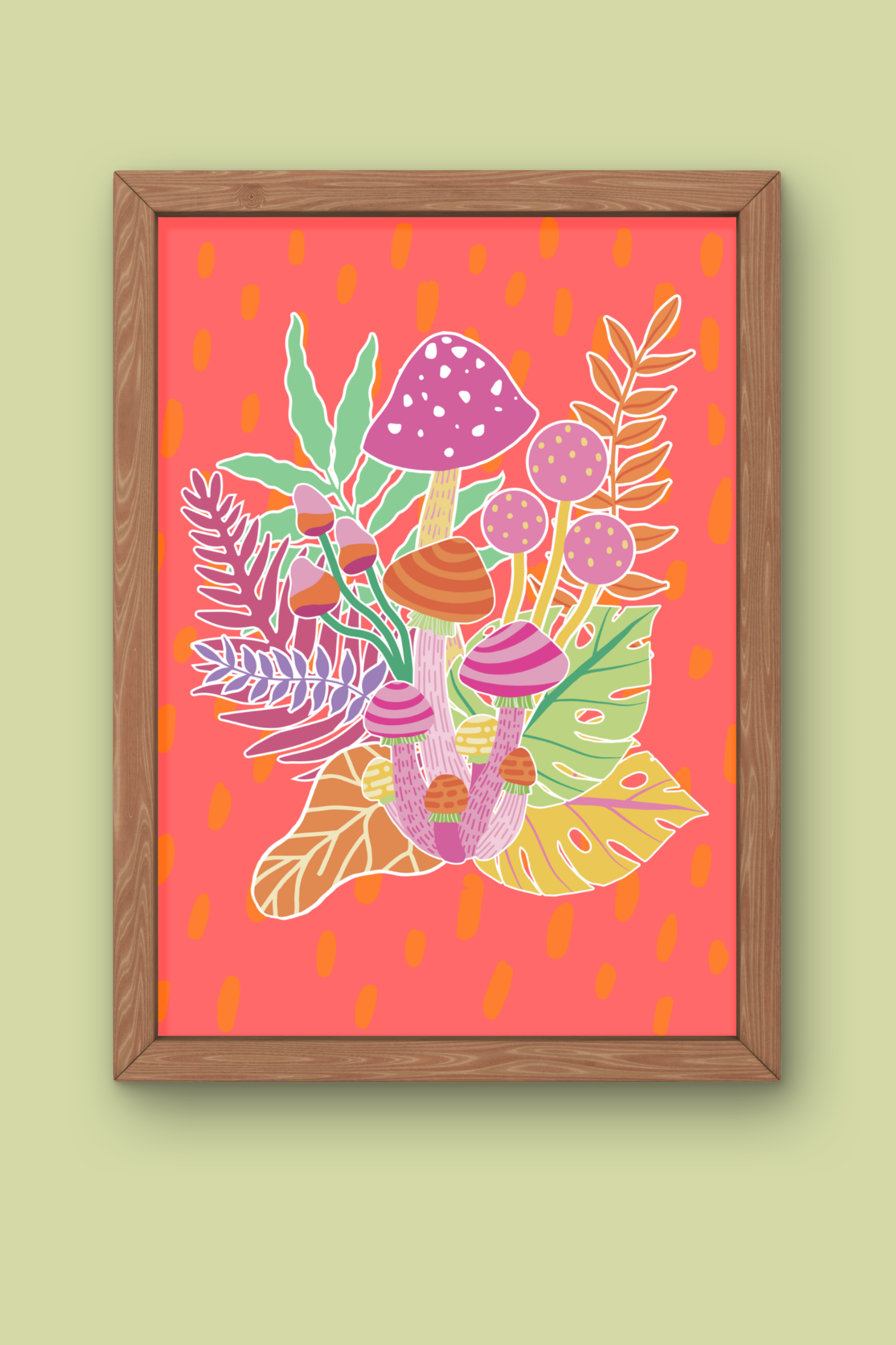 Mushroom Madness Art Print - Bundle