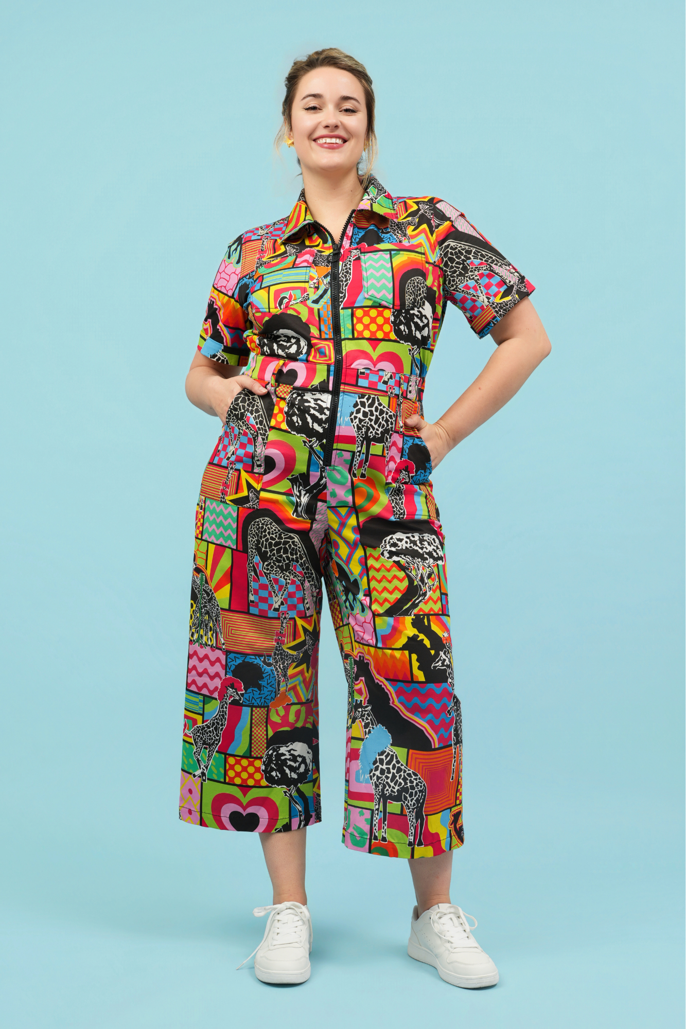 Giraffe-Topia Jumpsuit