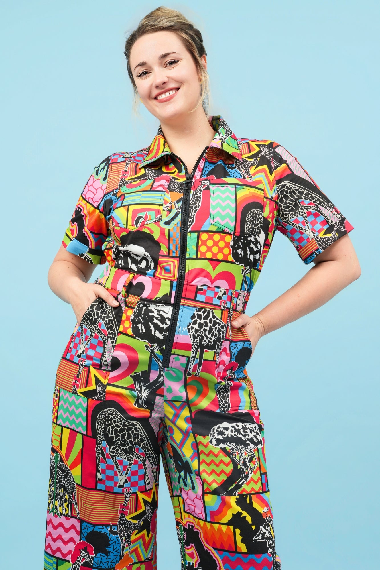 Giraffe-Topia Jumpsuit