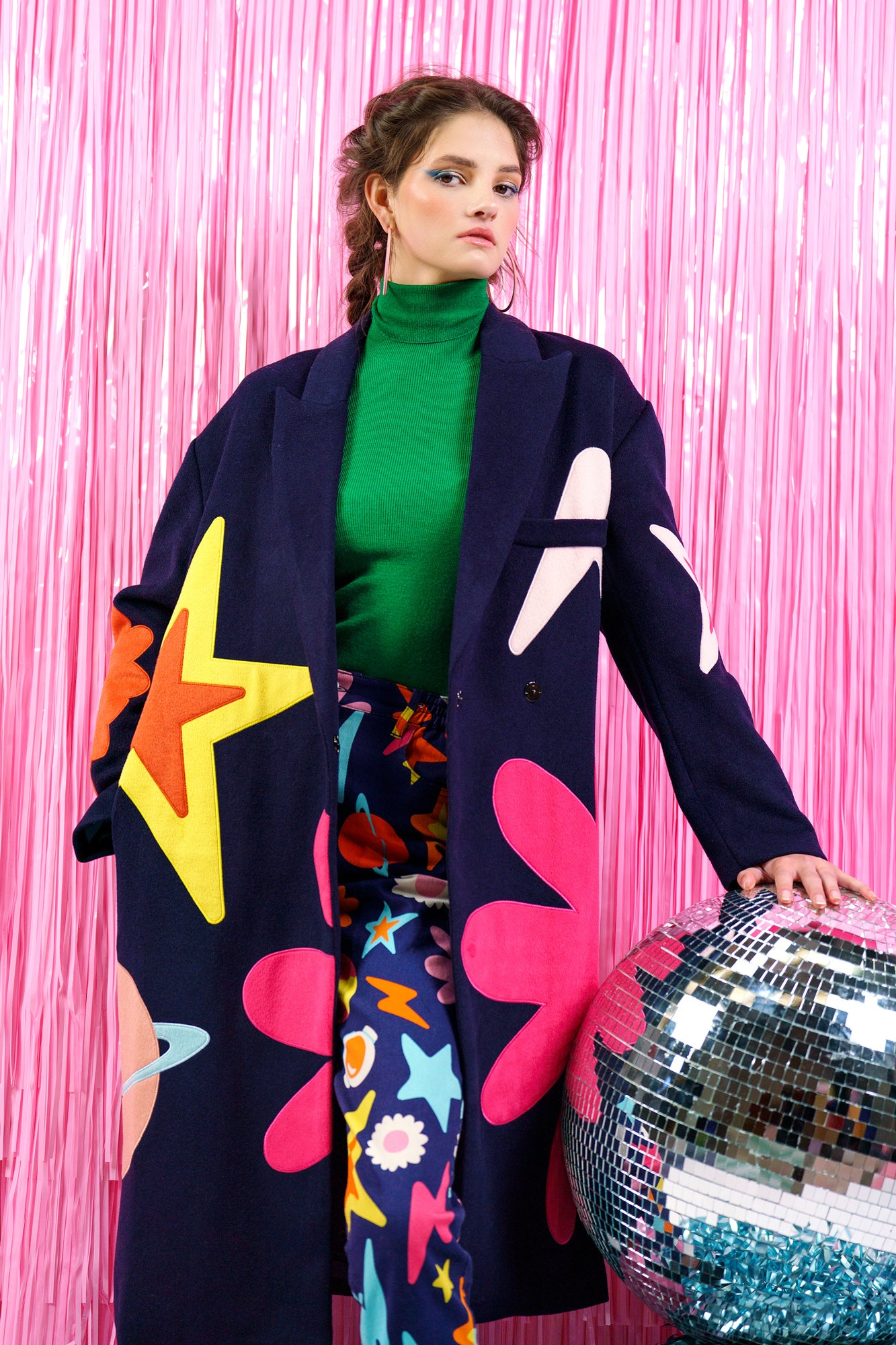 Floral Universe Coat