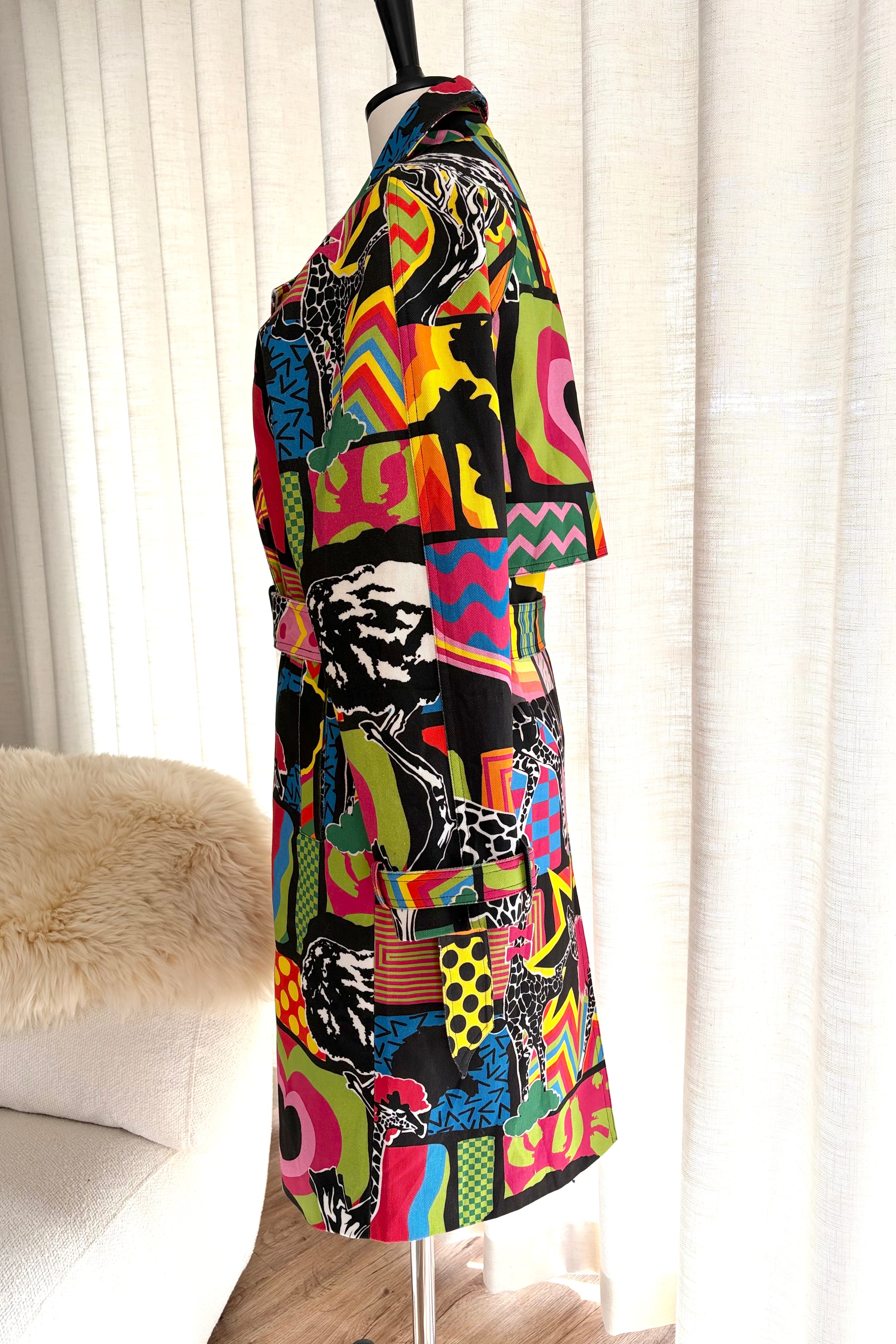 Giraffe-Topia Trench Coat - Oops Edition AU 12-14