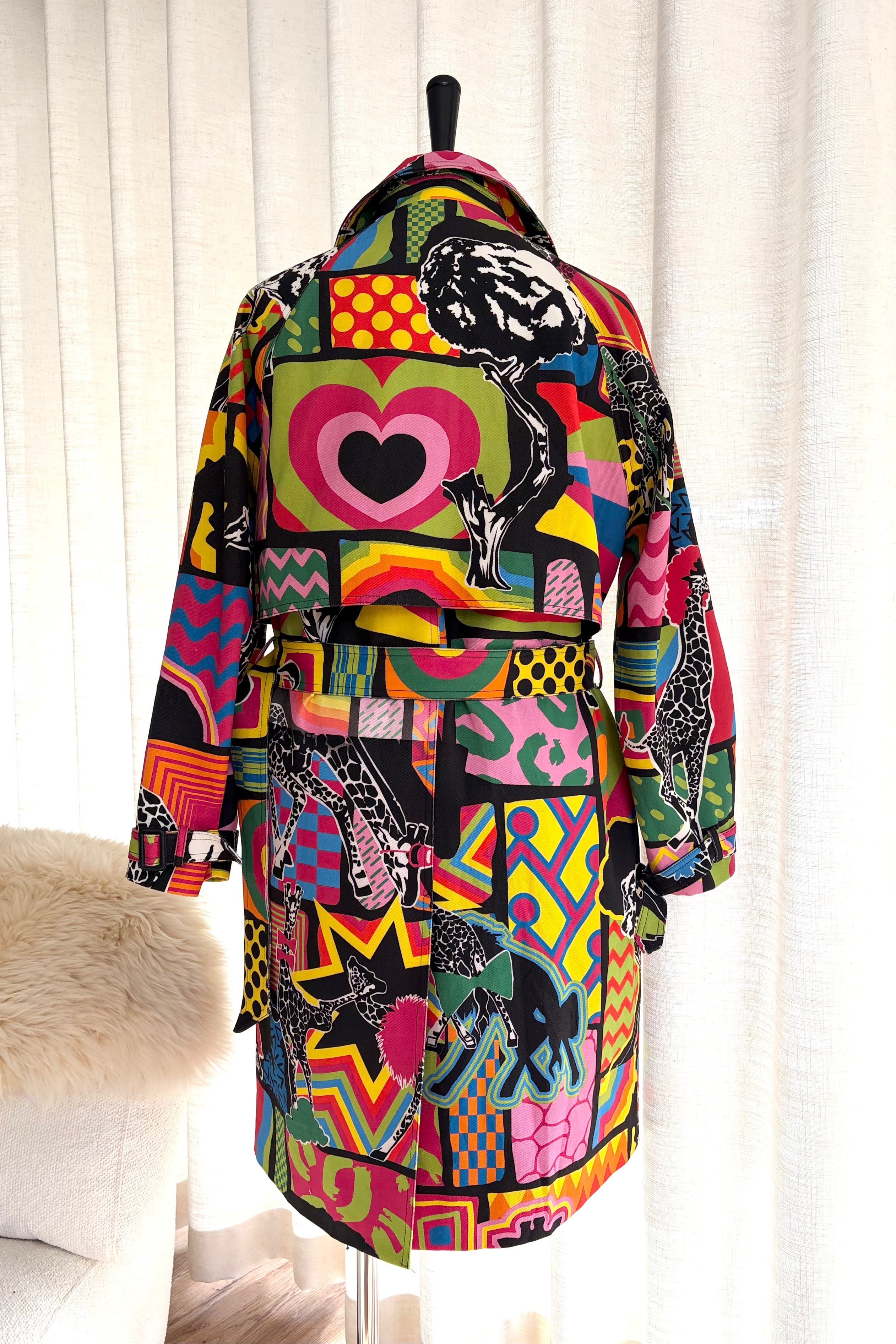 Giraffe-Topia Trench Coat - Oops Edition AU 12-14