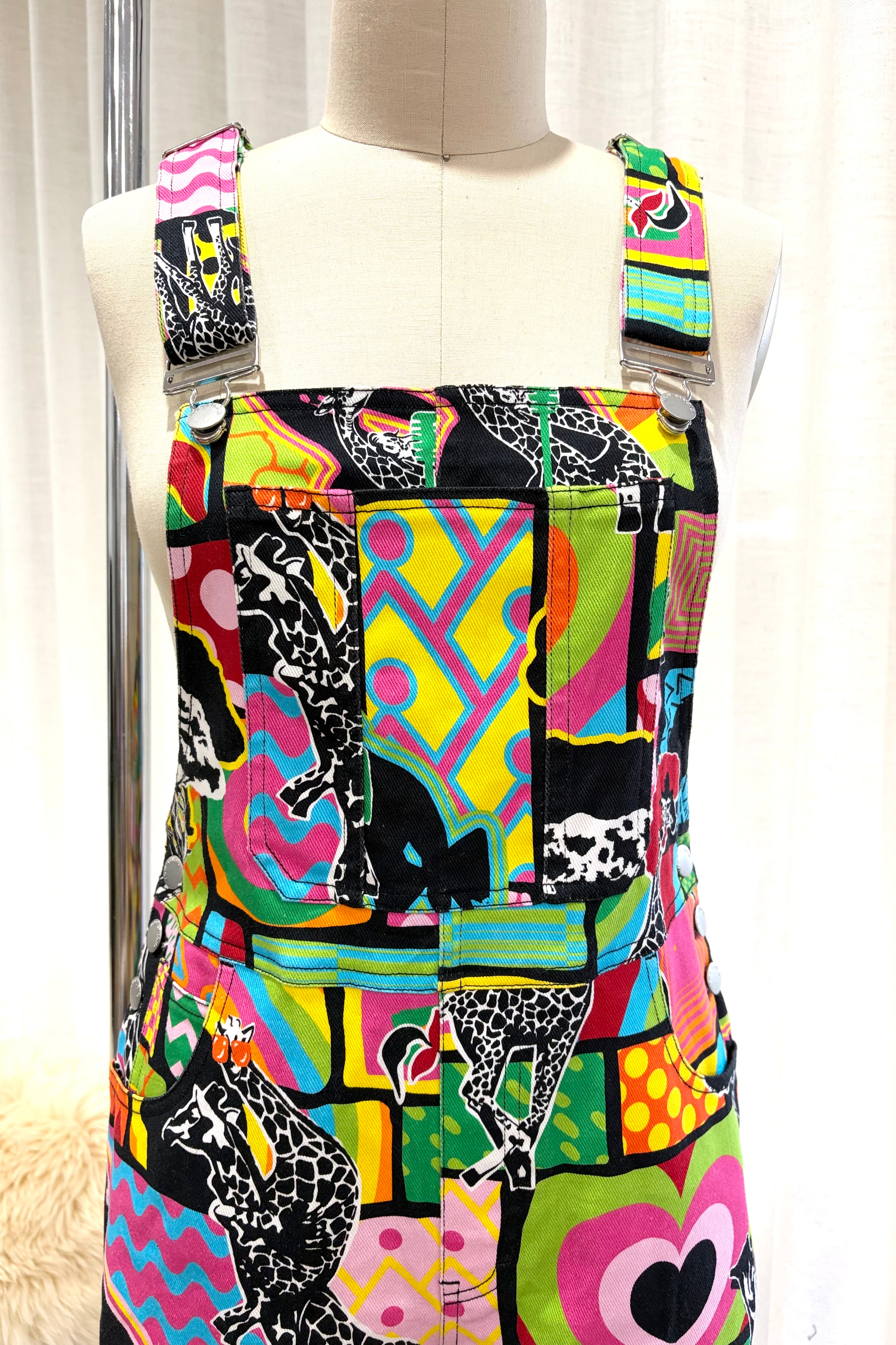 Giraffe-Topia Overalls - Sample AU 8