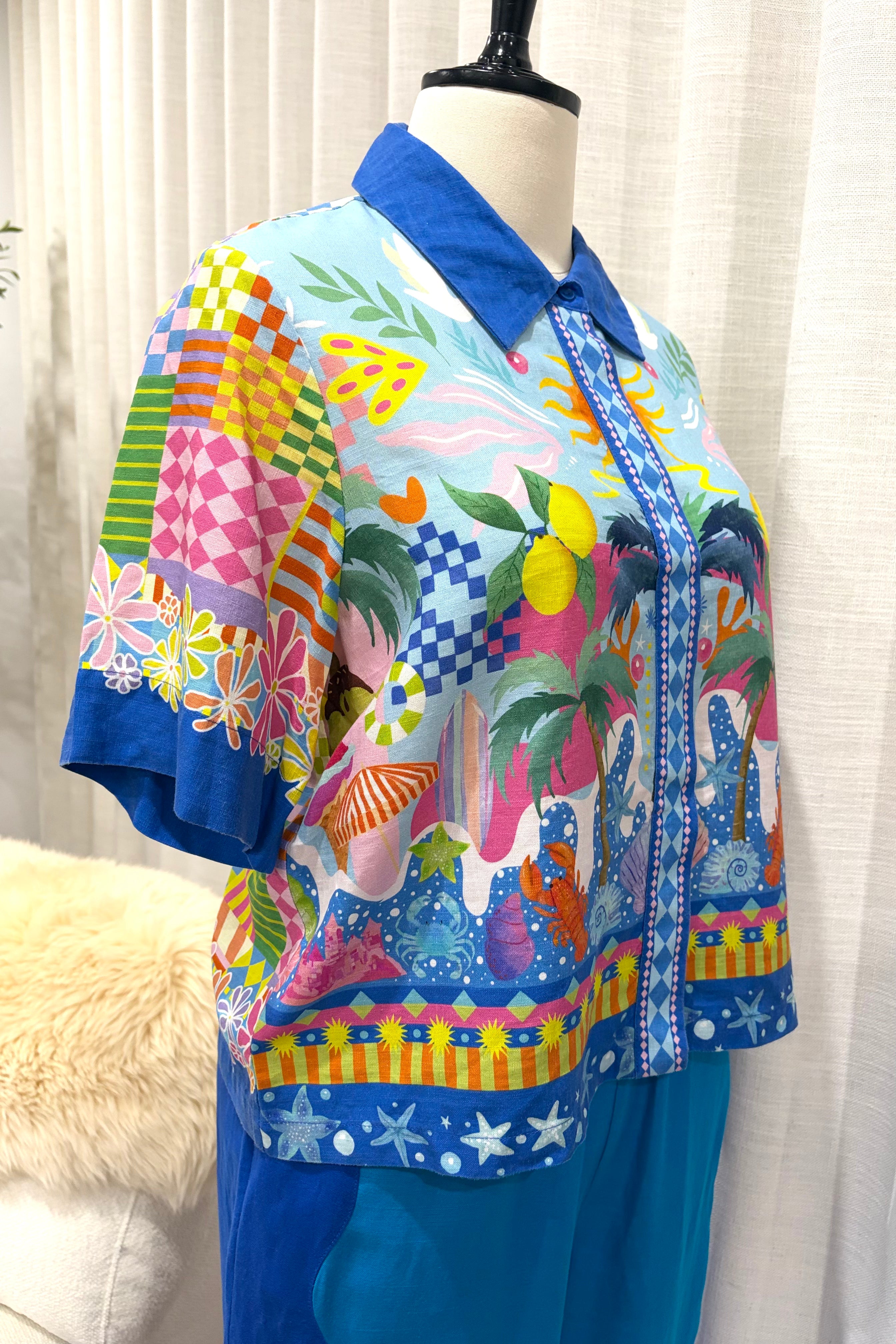 Mermaid Hotline Shirt - Sample AU 14-16