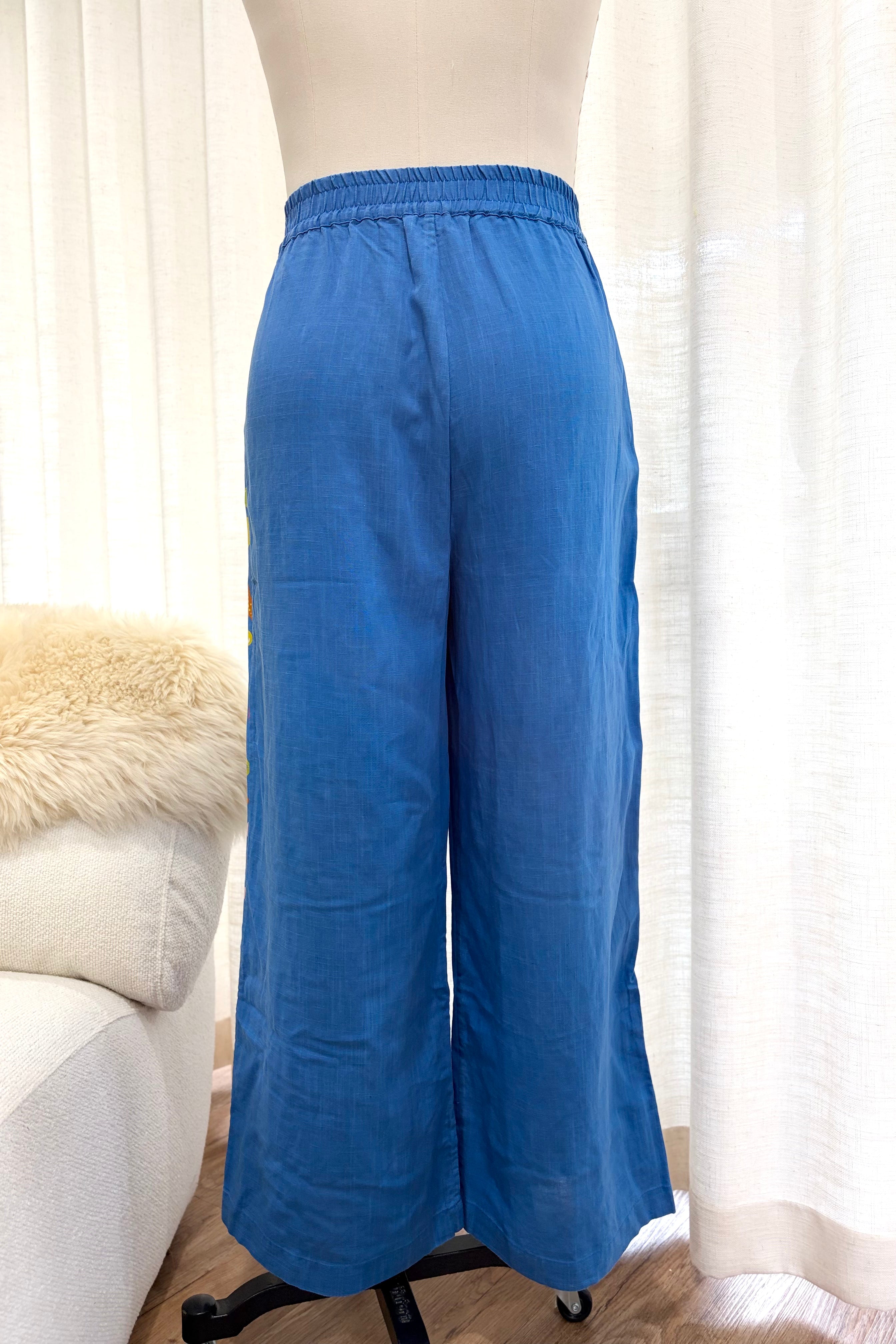 Mermaid Hotline Pants (Hazy Blue) - Sample AU 12-14