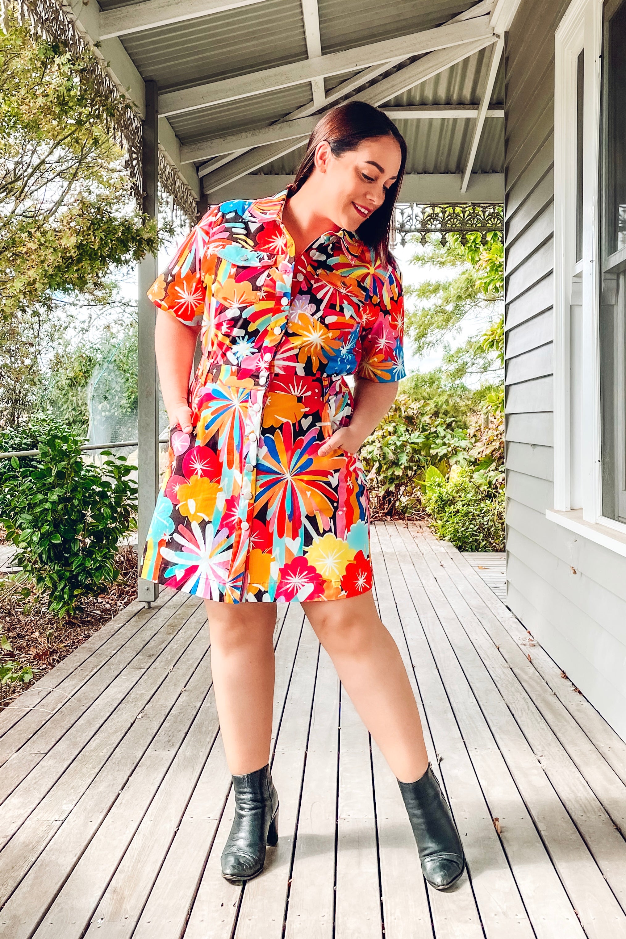 Boom Boom Denim Dress