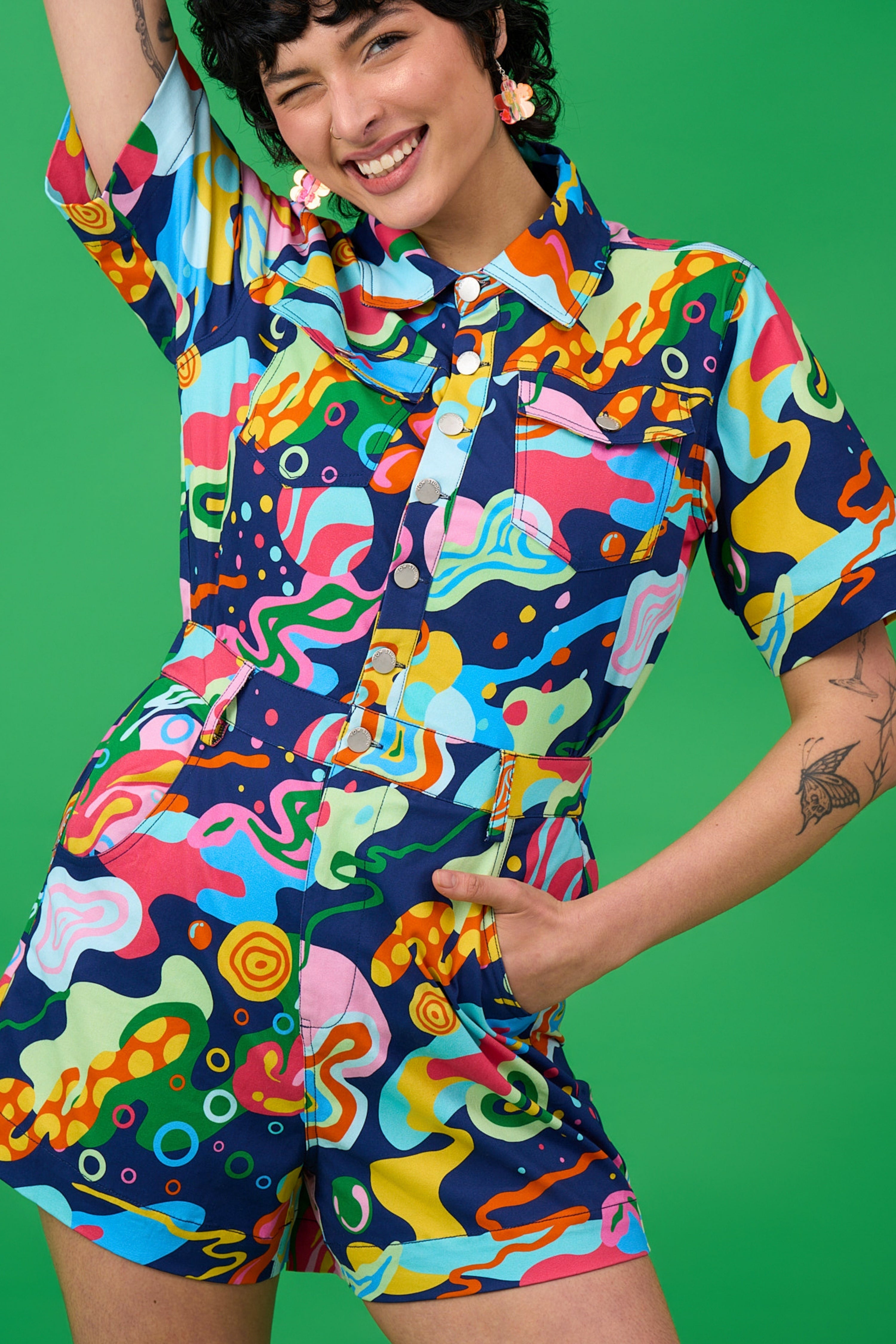 Splash Playsuit