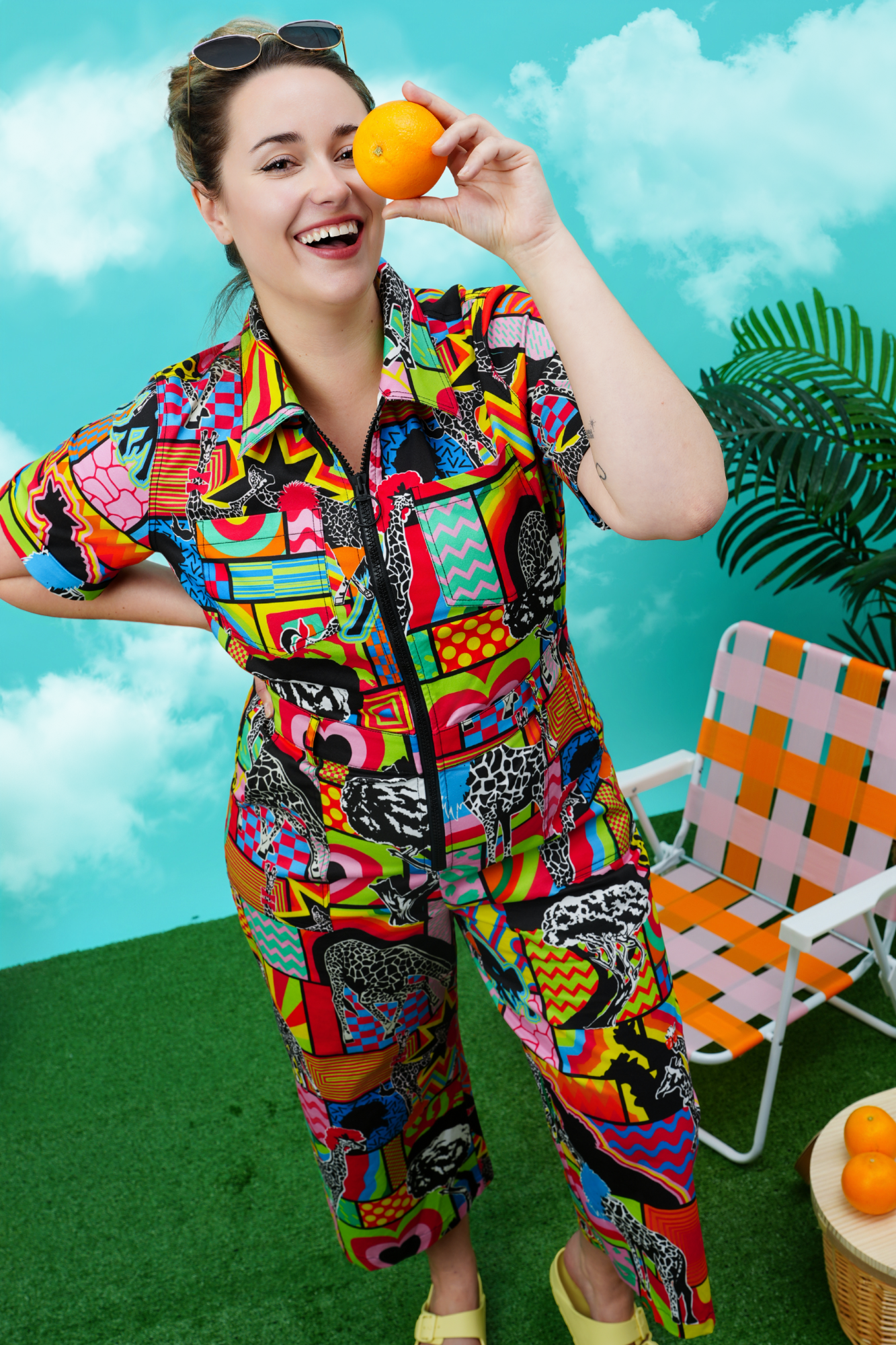 Giraffe-Topia Jumpsuit