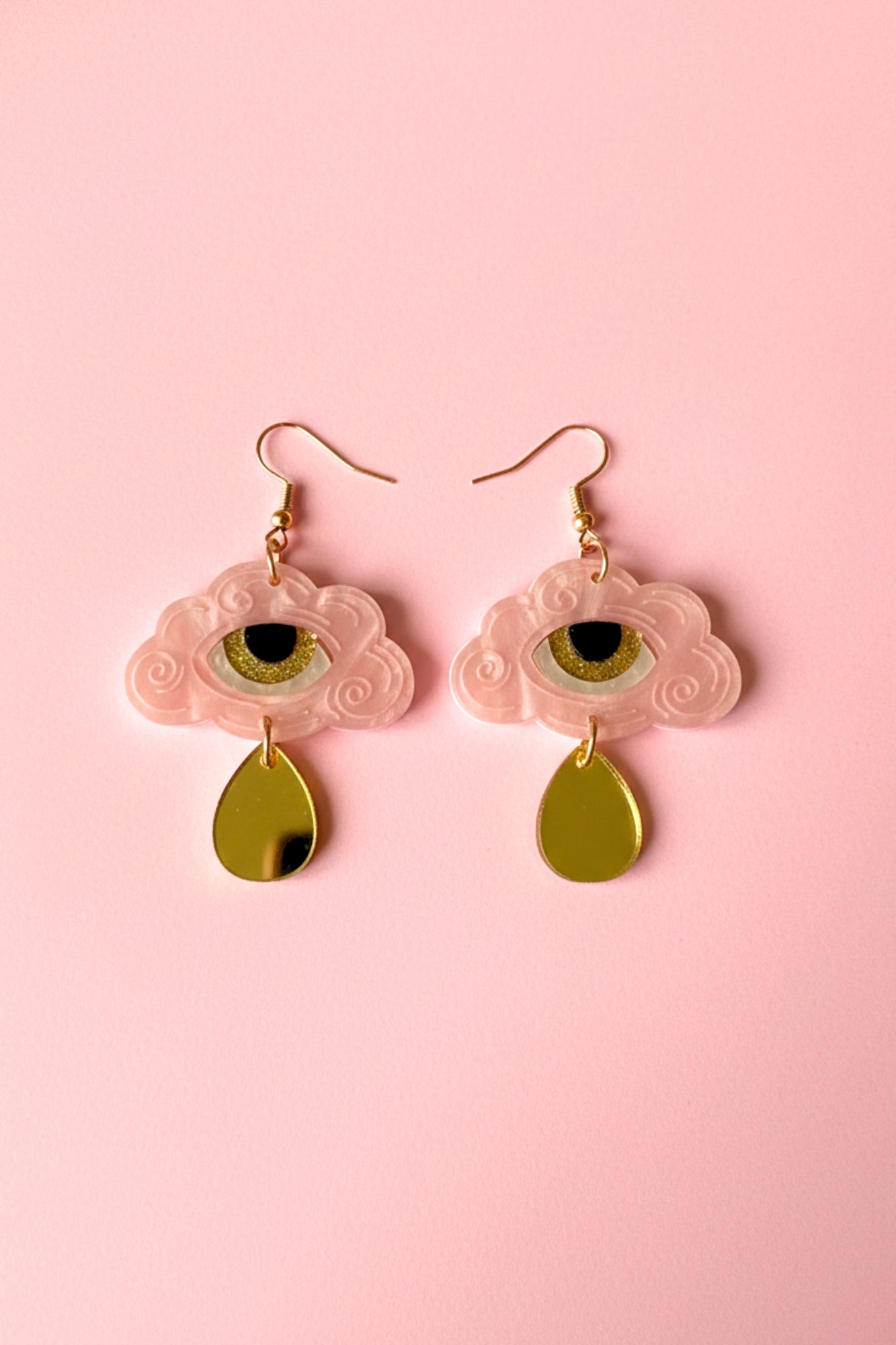 Dreamy Eye Cloud Earrings