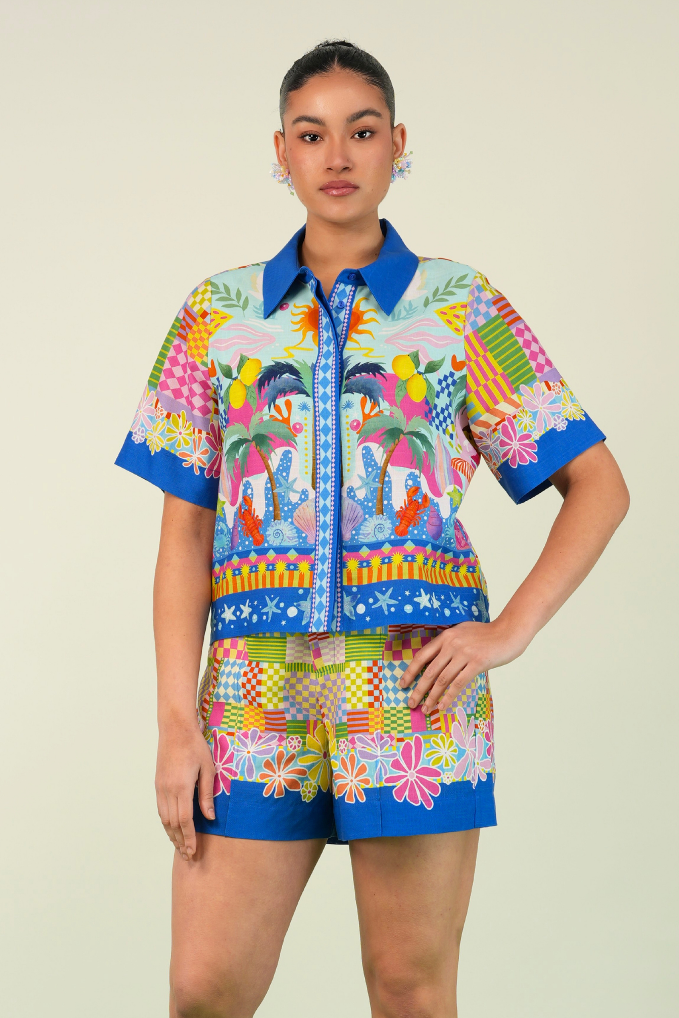 Mermaid Hotline Shorts