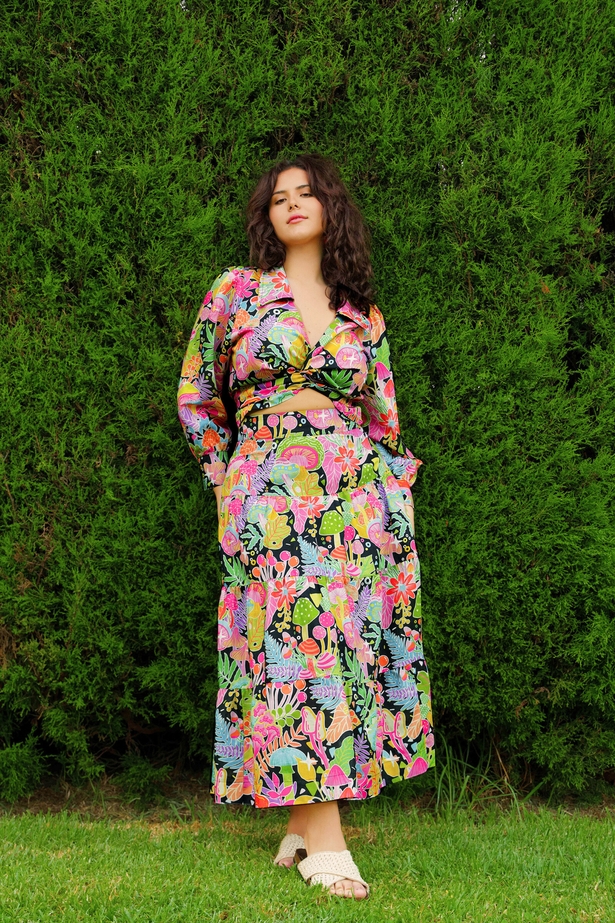 Once Upon a Time Linen Cotton Wrap Shirt