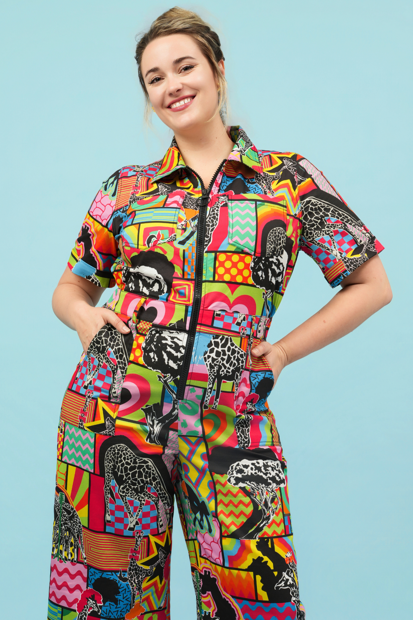 Giraffe-Topia Jumpsuit