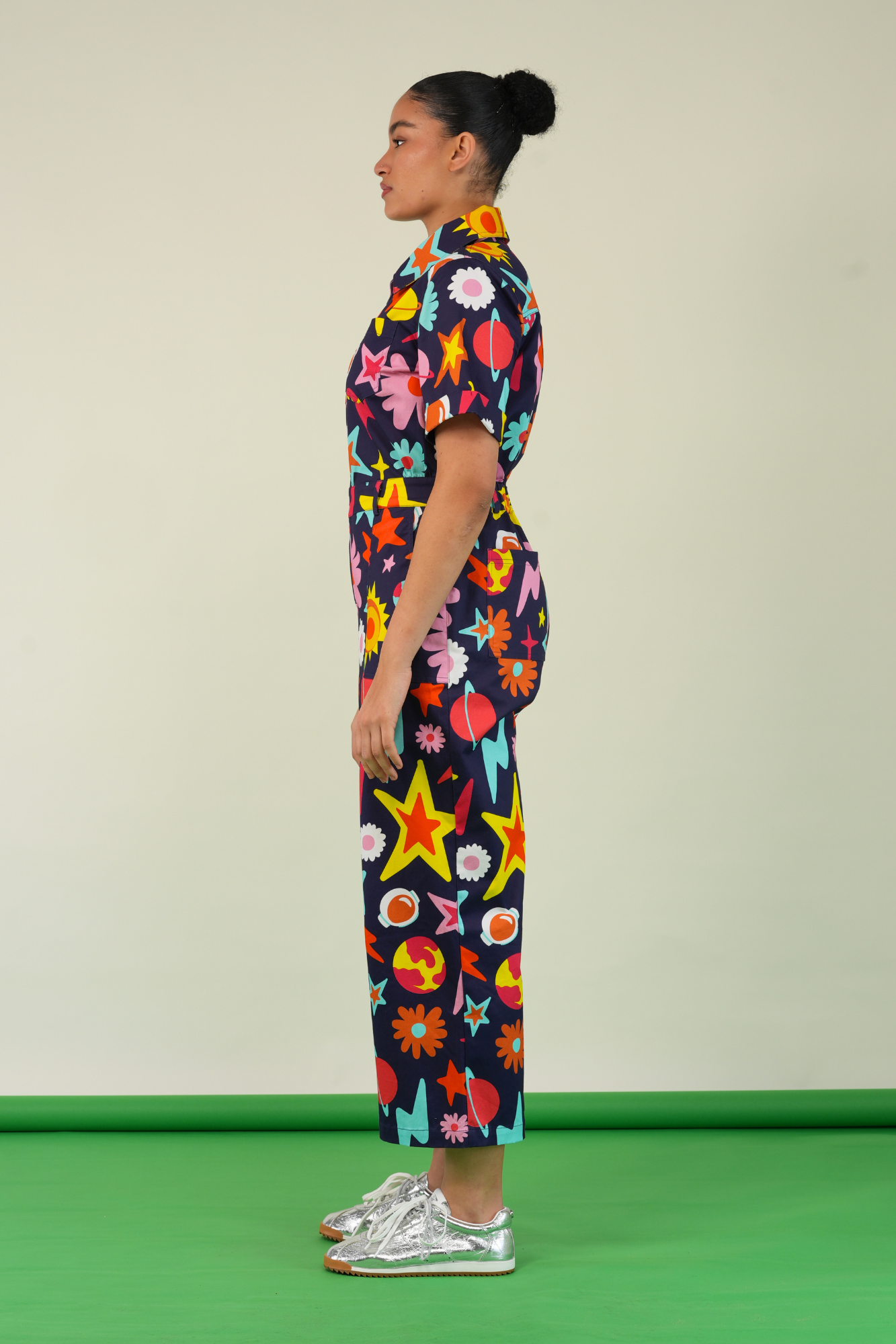 Floral Universe Jumpsuit - New Cut