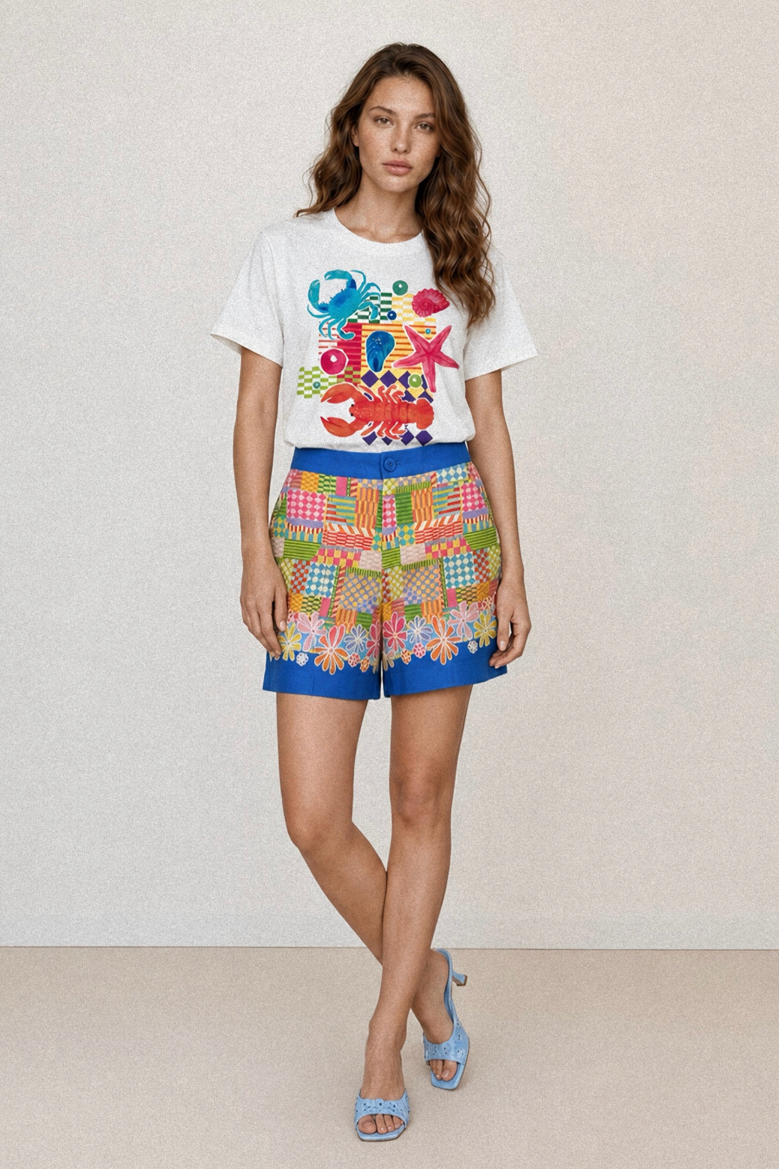 Mermaid Hotline Shorts