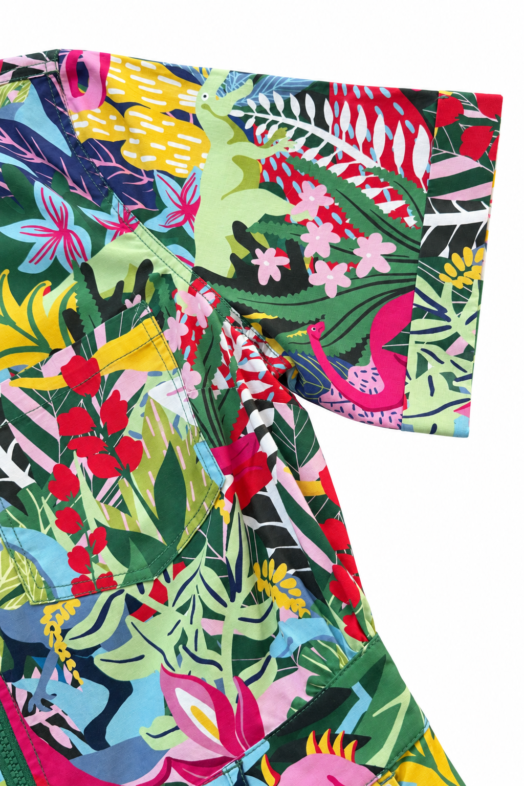Dino Party Jumpsuit - Cropped Fit