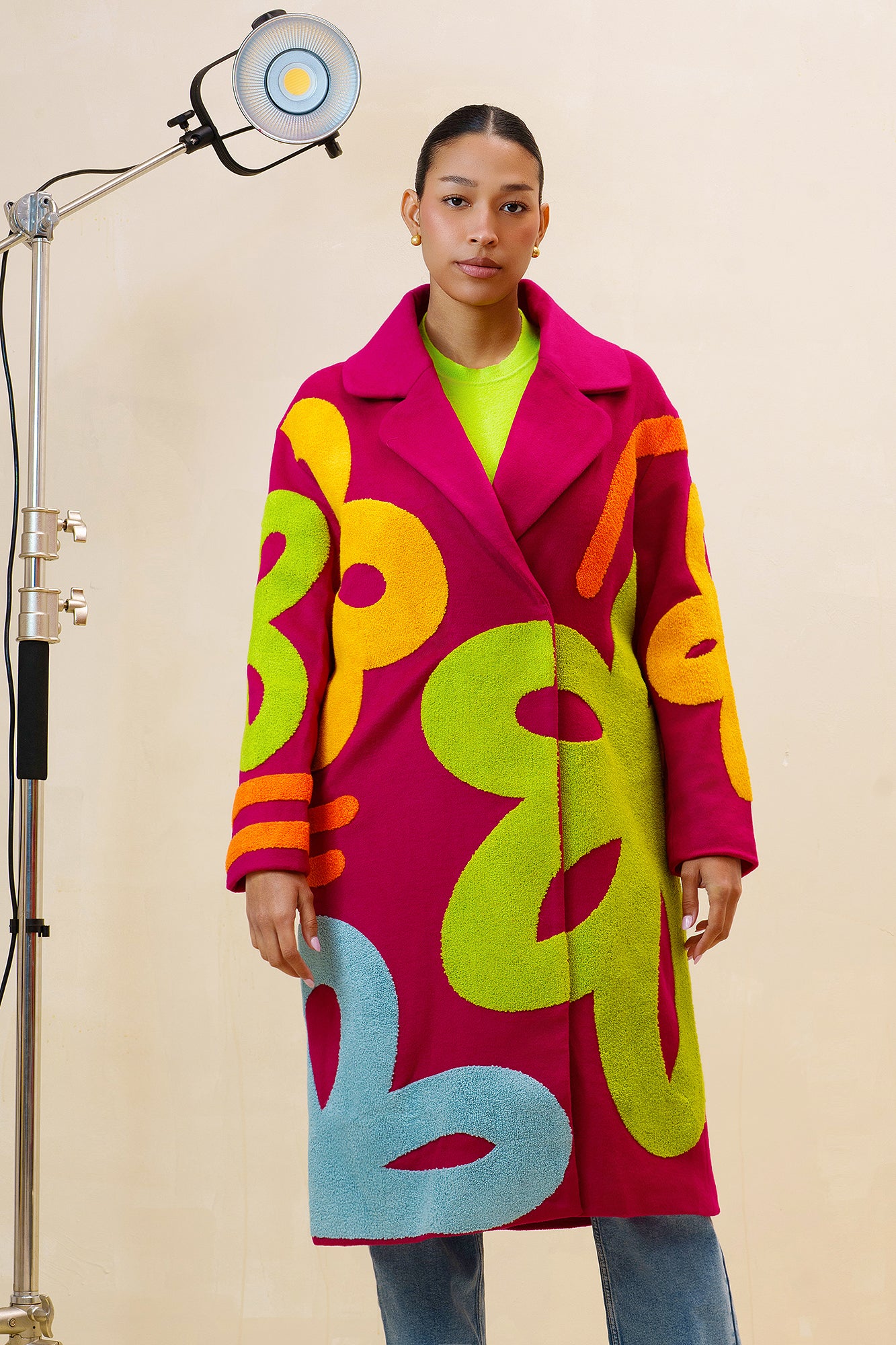 Utopia Coat - Plum