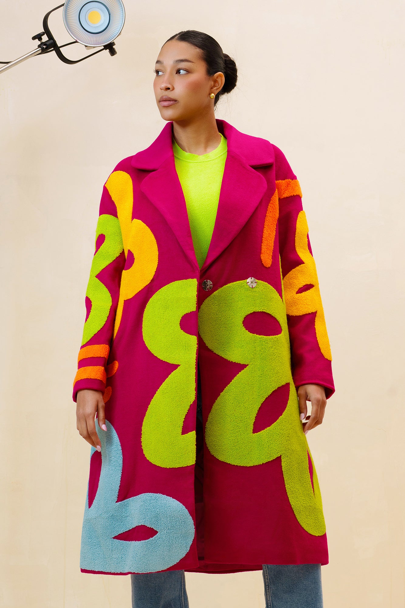 Utopia Coat - Plum