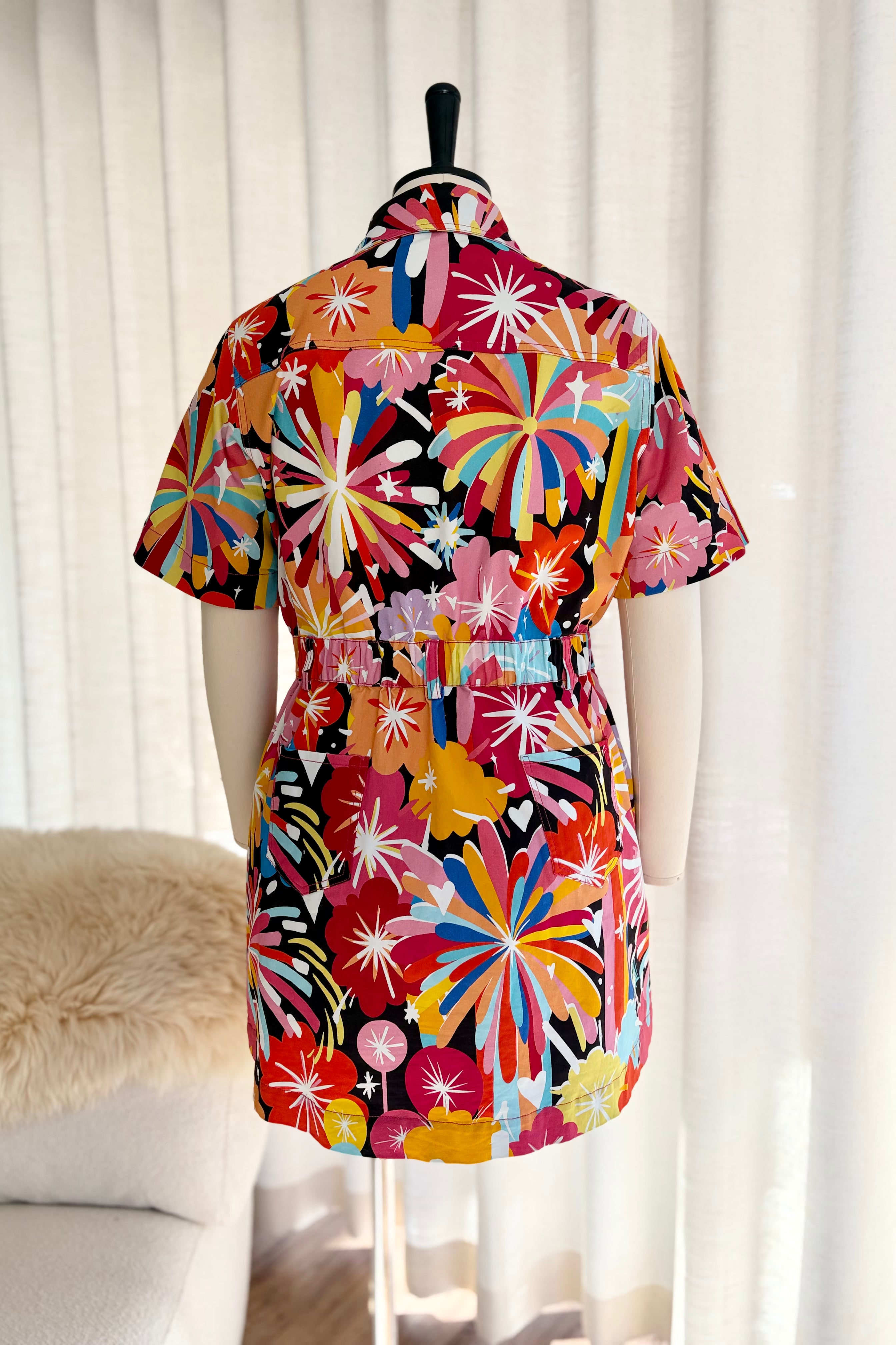 Boom Boom Denim Dress - Sample AU 16