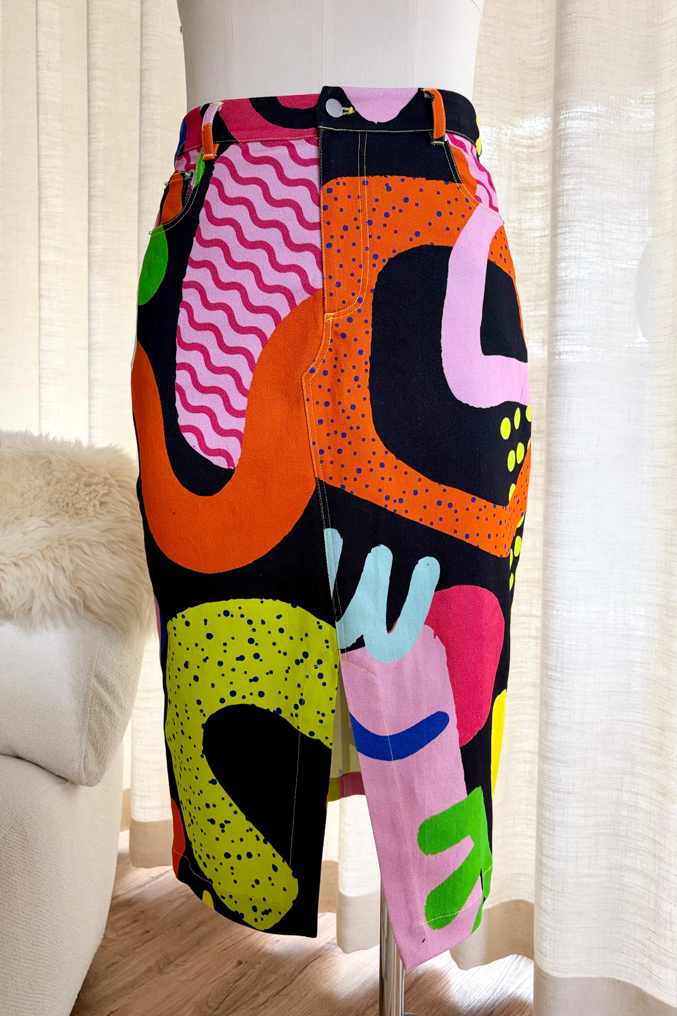 Playground Pencil Skirt - Sample AU 12-14