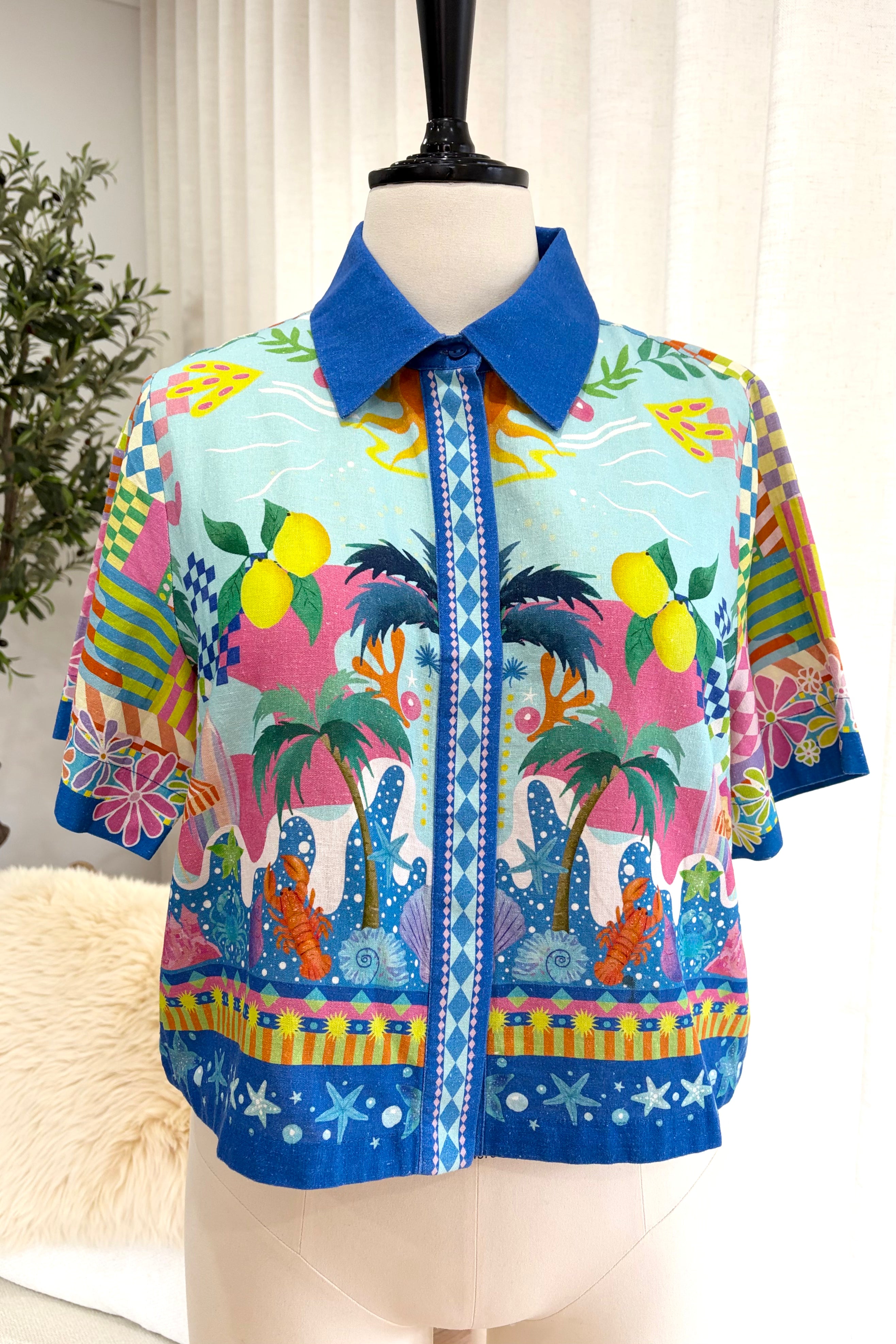 Mermaid Hotline Shirt - Sample AU 12-14