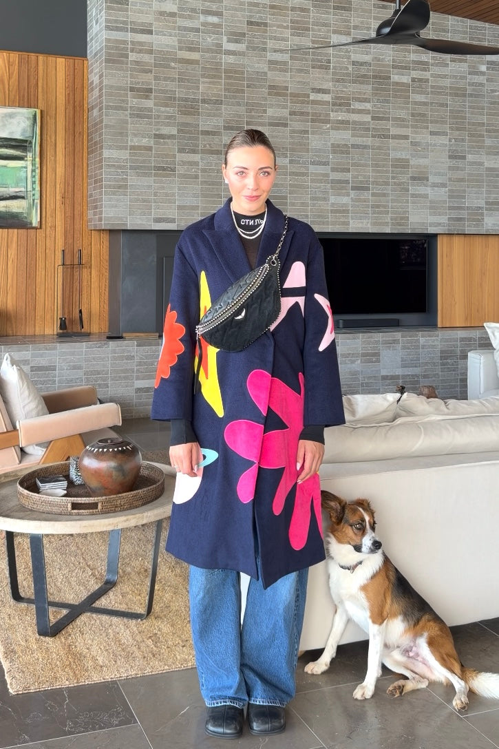 Floral Universe Coat