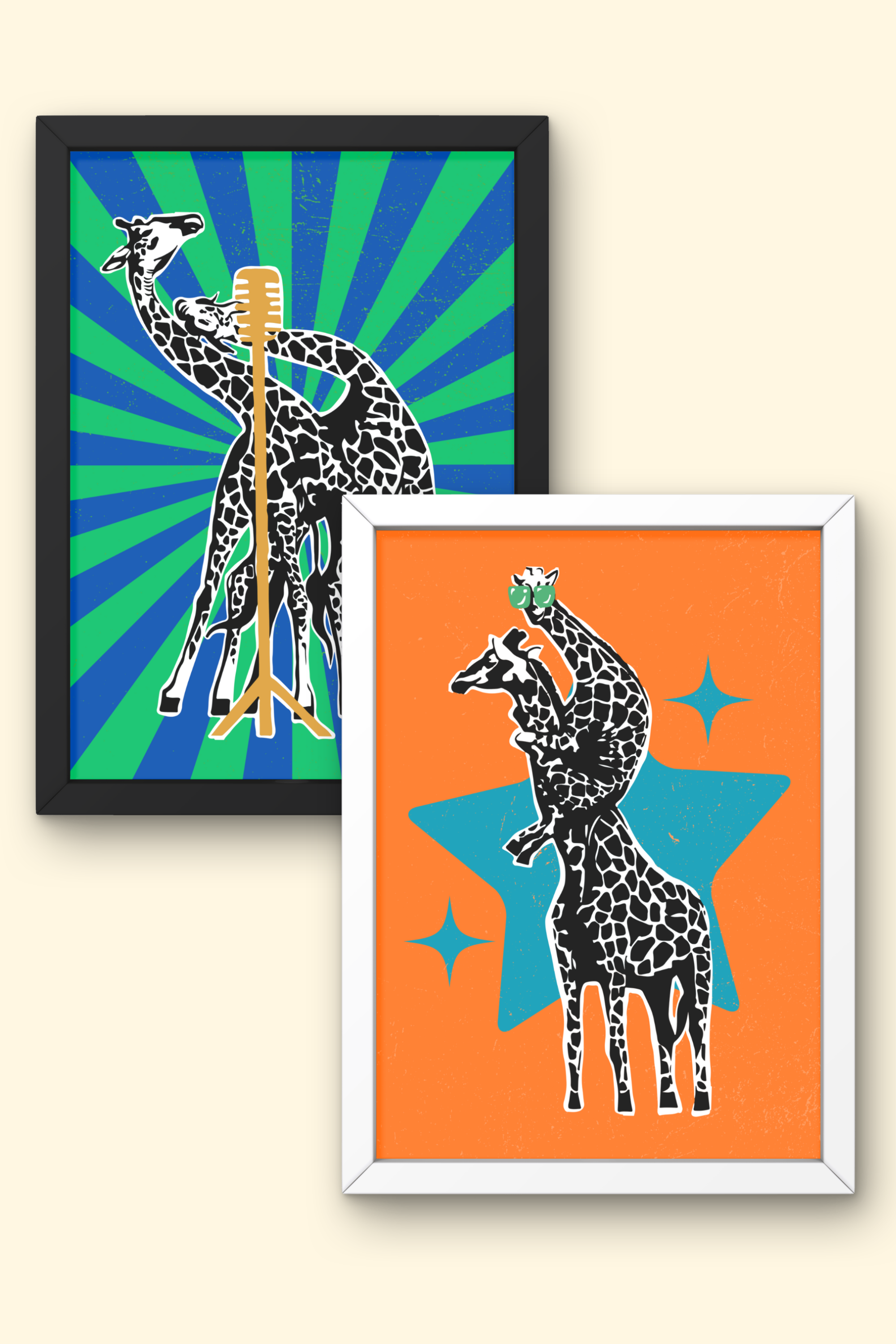 Giraffe-Topia Art Print - Bundle