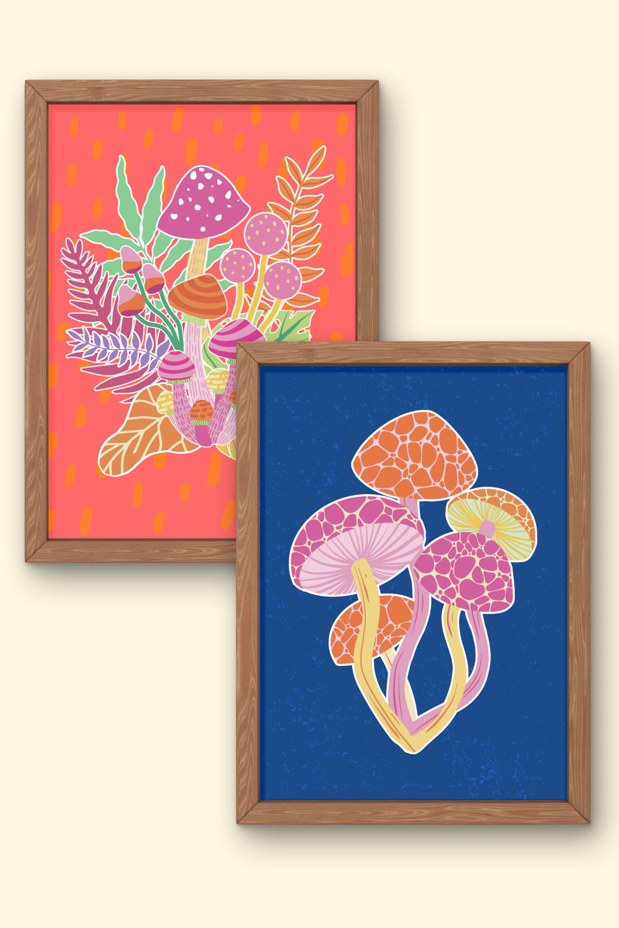 Mushroom Madness Art Print Bundle