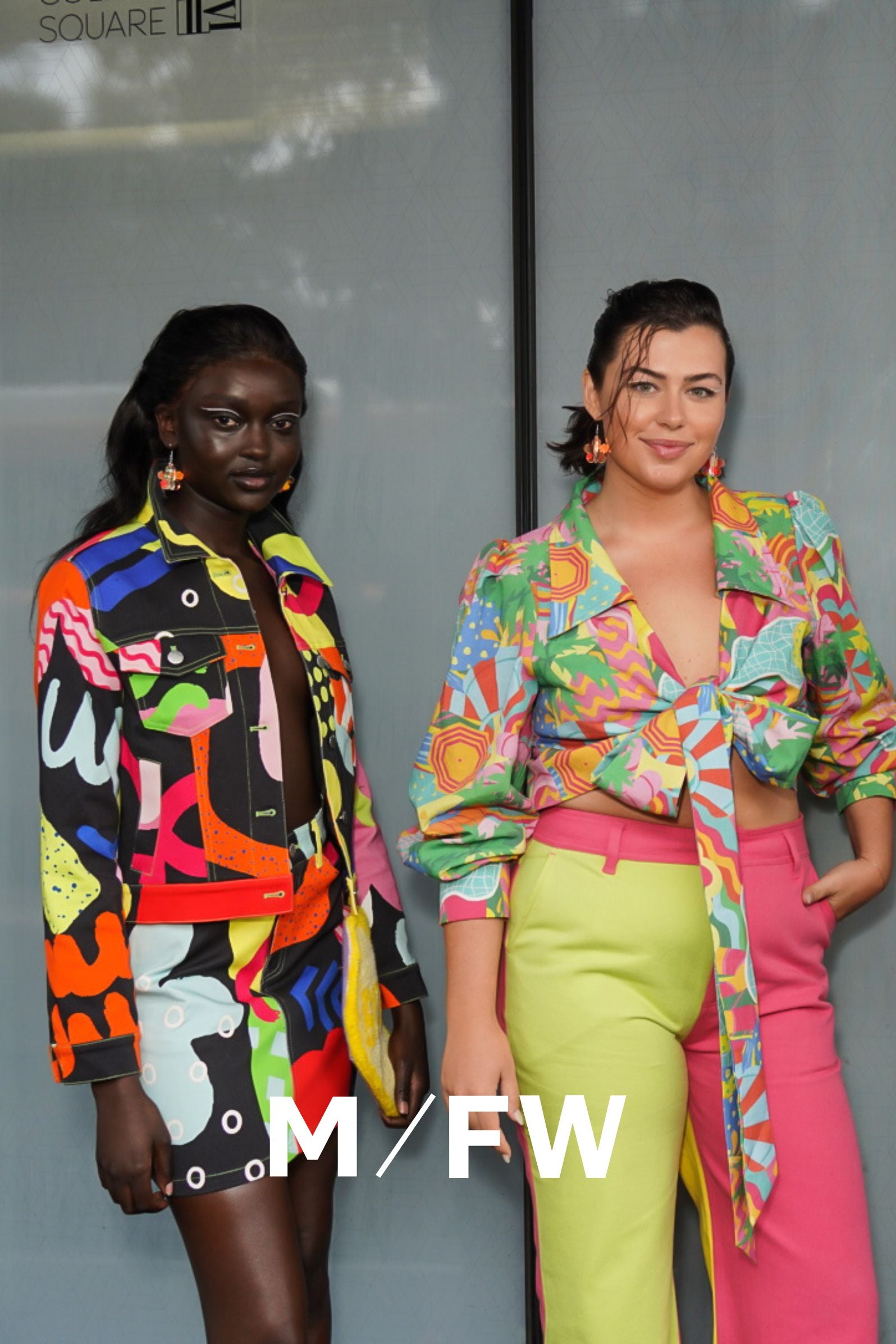 Wet n Wild wrap top was featured in Melbourne fashion week